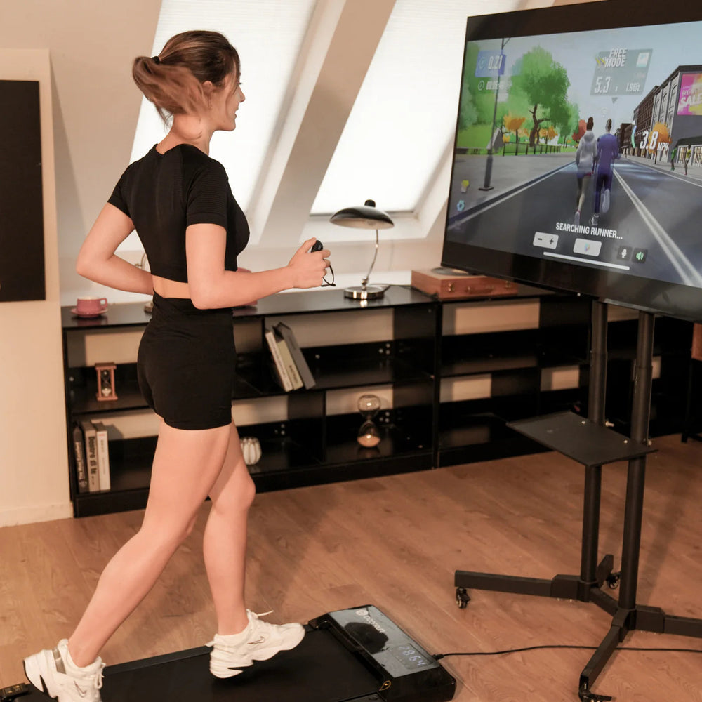 Space-Gone Treadmill | Folds Flat, Whisper-Quiet • Stows Anywhere