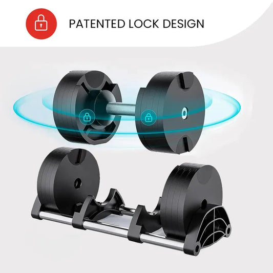 Digital Adjustable Dumbbells 5-80LB | Smart Control for Anytime Fitness(A pair)
